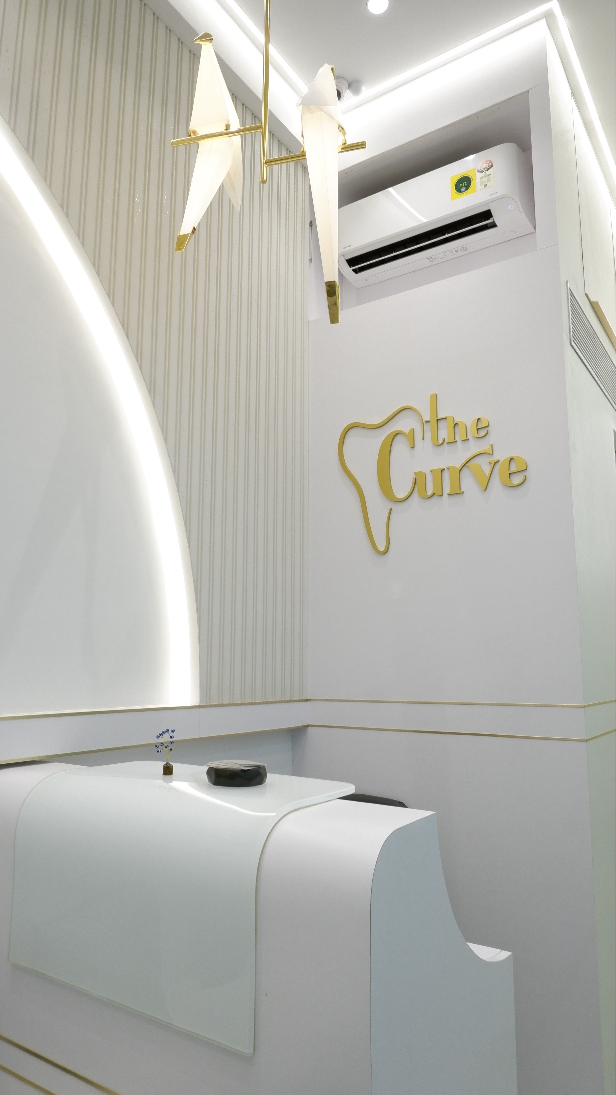 The Curve reception at The Curve Dental Solutions